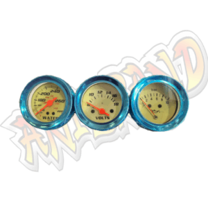 Mechanical Gauges Silver Face